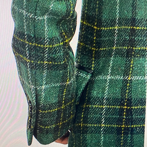 BANANA REPUBLIC Harris Tweed Tailored Coat Pure Wool - Picture 5 of 14